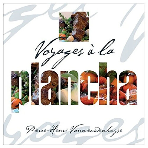 Simogas Livre de Recettes Voyages à la plancha LI-02, Blanc