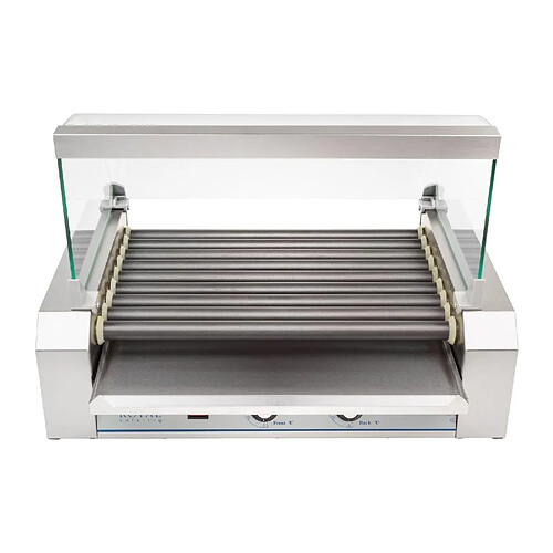 Helloshop26 Appareil machine à hot dog professionnelle téflon 16 saucisses 1 800 watts 3614095