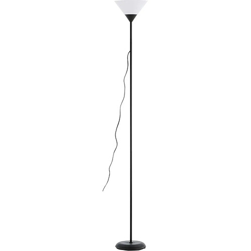 Venture Home Lampadaire en acier Batang noir.