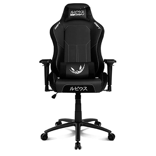 Drift Gaming DR250RU Fauteuil de Jeu Accoudoir 4D Mécanisme Papillon Dossier Inclinable Simili Cuir Noir