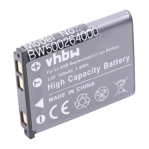 Vhbw Batterie LI-ION pour POLAROID T730 T 730 remplaçant CTA-00730S