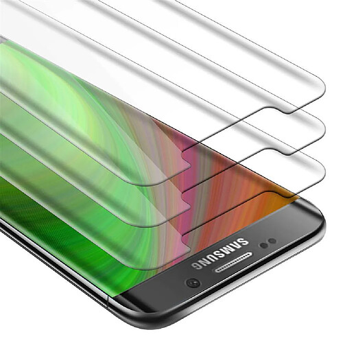 Cadorabo Verre trempé Samsung Galaxy S6 EDGE Film Protection