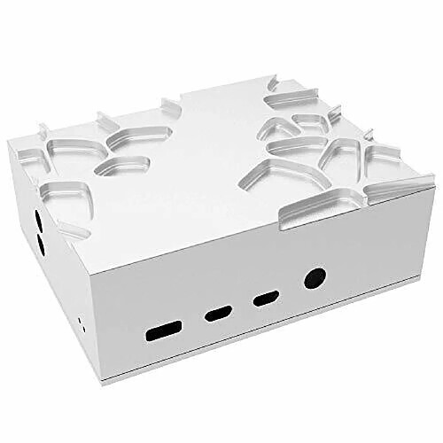 Akasa Aluminium Boitier pour Raspberry Pi 4B avec Thermal-Kit - argent