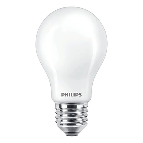 Ampoule dimmable LED E27 PHILIPS EQ60W standard blanc chaud