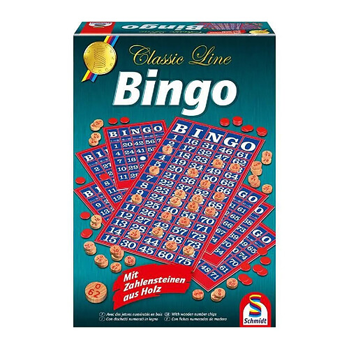 Schmidt Spiele Bingo - Jeu de societe - Classic line - SCHMIDT AND SPIELE