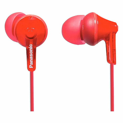 Casque Panasonic RPHJE125ER * Rouge