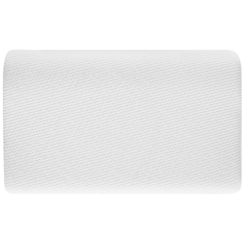 Beliani Oreiller AMNE Haut 57 x 35 cm Blanc