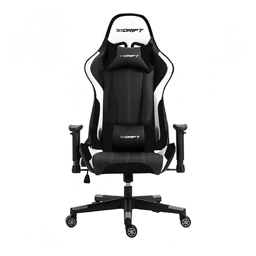 Chaise de jeu Drift Dr175 noir/blanc