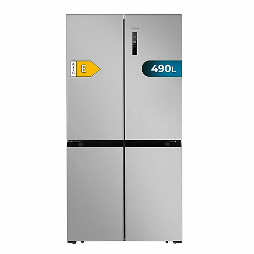 Réfrigérateur Combiné Cecotec Bolero CoolMarket 4D 490 Inox