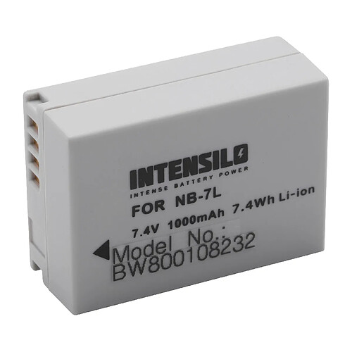 Batterie Li-Ion 1050mAh (3.7V) vhbw pour caméra caméscope vidéo Casio Exilim EX-ZR50 comme Casio NP-160.