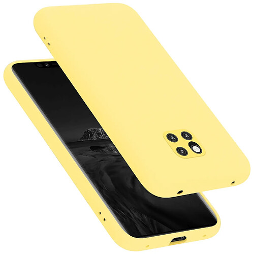 Cadorabo Coque Huawei MATE 20 PRO Etui en Jaune