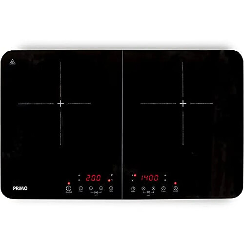 Primo PR301IKP Table de Cuisson 3500W Commande Tactile Multilingue Indépendant Noir