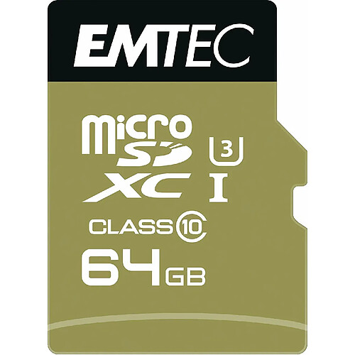 Emtec mSD 64GB UHS-I U3 V30 A1 SpeedIN