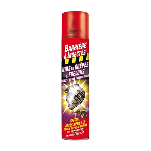 BARRIERE A INSECTES - Mousse nids guepes frelons 300ml