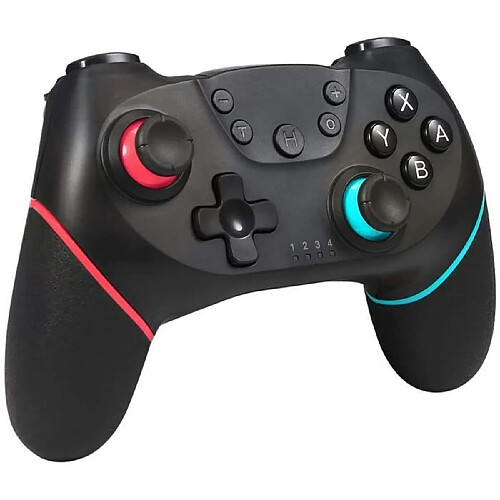 NC Manette jeux vidéo sans fil pour Nintendo Switch, Bluetooth Manette Switch Pro, Switch controller avec Batterie Rechargeable Turbo-6