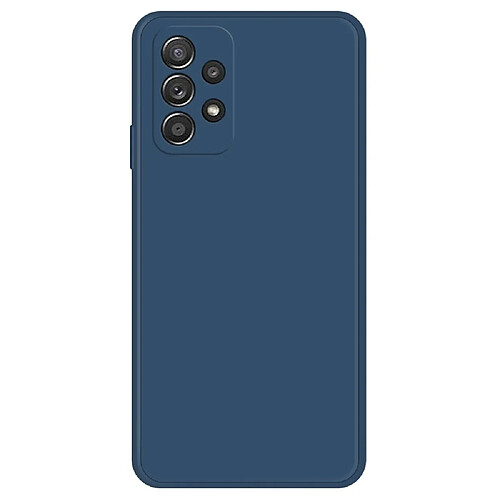 Coque en TPU antichoc, caoutchouté pour votre Samsung Galaxy A52 4G/5G/A52s 5G - bleu foncé