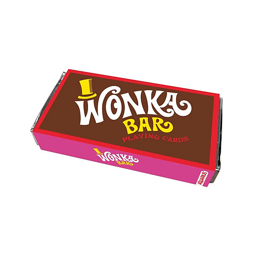 Aquarius Charlie et la Chocolaterie - Jeu de cartes Willy Wonka Bar Premium