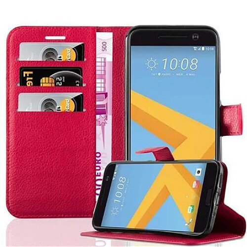 Cadorabo Coque HTC ONE M10 Etui en Rouge