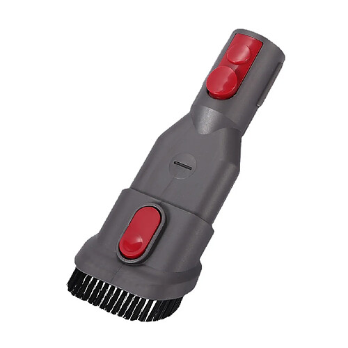 INF Brosse de fixation 2 en 1 avec port d'aspiration pour Dyson V6 gris