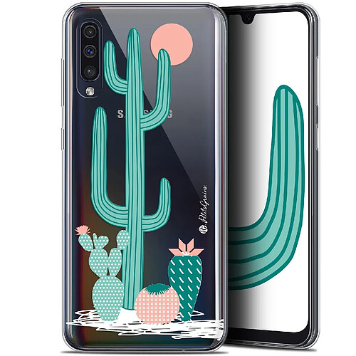 Caseink Coque Pour Samsung Galaxy A50 (6.4 ) [Gel HD Collection Petits Grains ? Design A l'Ombre des Cactus - Souple - Ultra Fin - Imprimé en France]