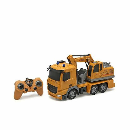 BigBuy Kids Pelleteuse radiocommandée City Truck 1:24