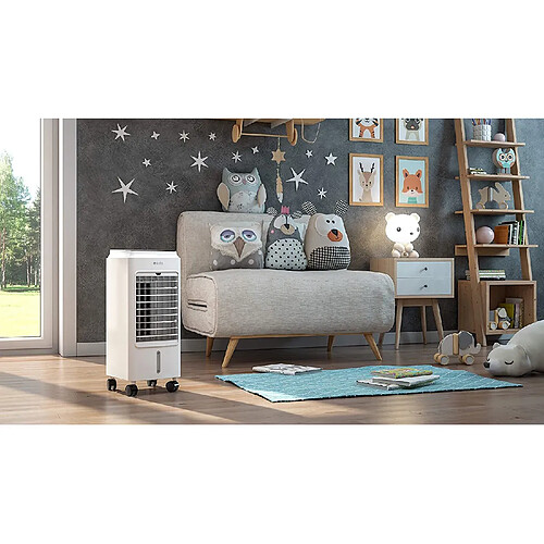 Olimpia Splendid Rafraîchisseur d'air de 4L avec minuteur 75W blanc