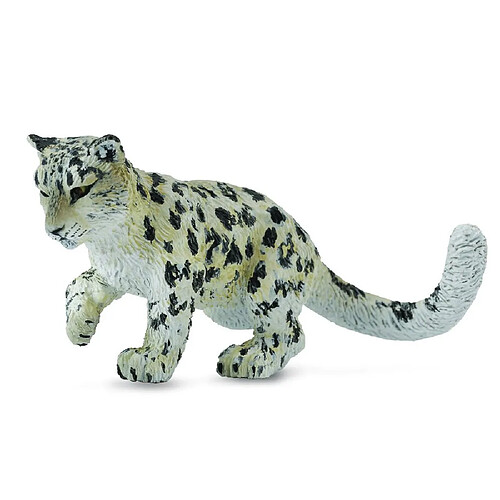 Figurines Collecta Figurine : Animaux sauvages : Bébé Léopard des neiges (qui joue)