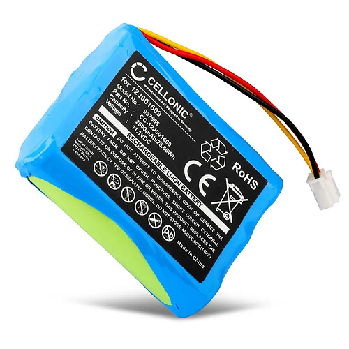 Batterie pour Moneual Everybot RS700, Moneual Everybot RS500 (Moneual 12J001609) 2600mAh de CELLONIC