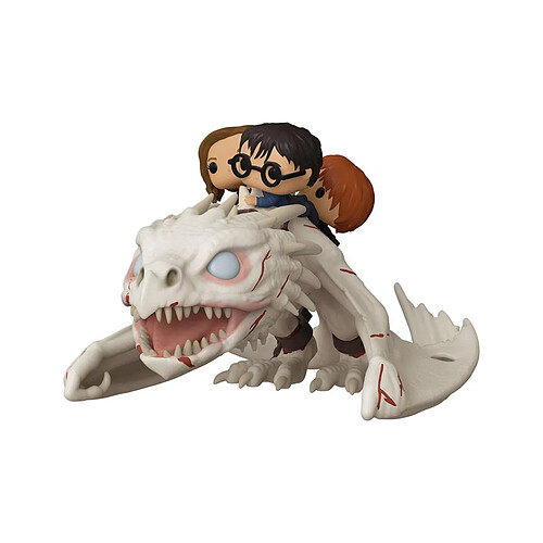 Funko Harry Potter - Figurine POP! Dragon w/Harry, Ron, & Hermione 15 cm