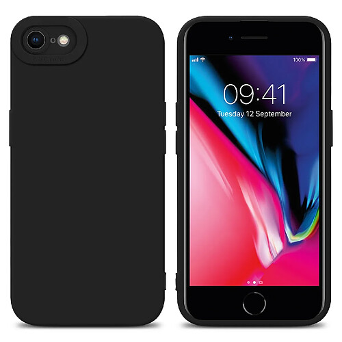 Cadorabo Coque iPhone 7 / 7S / 8 / SE 2020 Etui en Noir