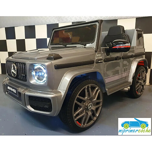 Mercedes G63 12V 2.4G : Couleur - Argent Métallisé