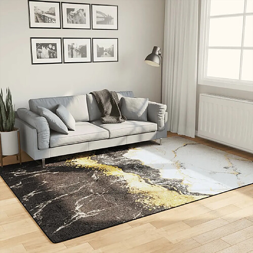 vidaXL Tapis lavable multicolore 160x230 cm antidérapant