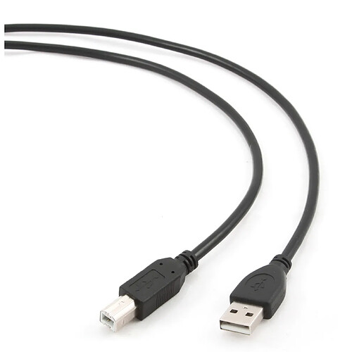 Gembird 4.5m USB 2.0 A/B M câble USB 4,5 m USB A USB B Noir