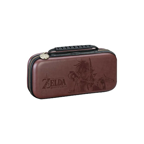 Pochette de transport BigBen Deluxe Officielle The Legend of Zelda Breath of the Wild Marron pour Nintendo Switch