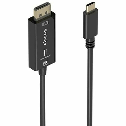 Câble USB Aisens A109-0879 Noir 1,8 m