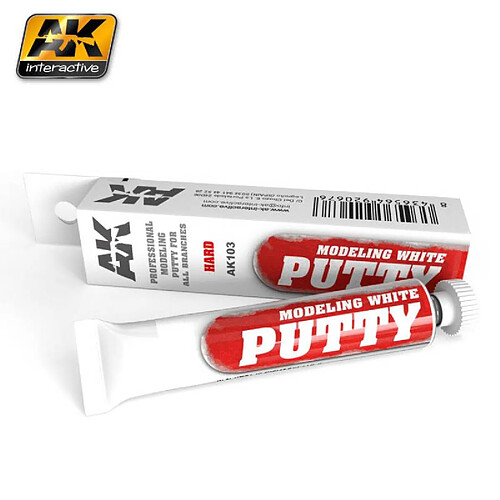 Ak Interactive MODELING WHITE PUTTY