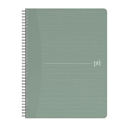 Cahier spirale Oxford My Rec'up recyclé A4 21 x 29,7 cm - 5 x 5 - 180 pages - Lot de 5