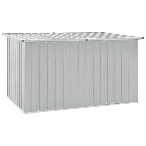 vidaXL Boîte de rangement de jardin Gris 171x99x93 cm