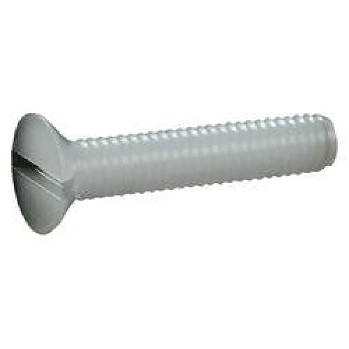 Vis à tête fraisée TOOLCRAFT 839954 10 pc(s) M3 16 mm tête fraisée plat plastique, Polyamide DIN 963