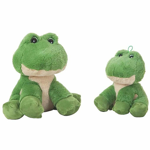 BigBuy Kids Jouet Peluche Grenouille 26 cm