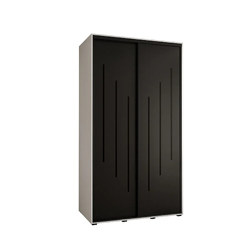 Abiks Meble Armoire DAVOS 8 À Portes Coulissantes 235,2/130/60 2 Portes