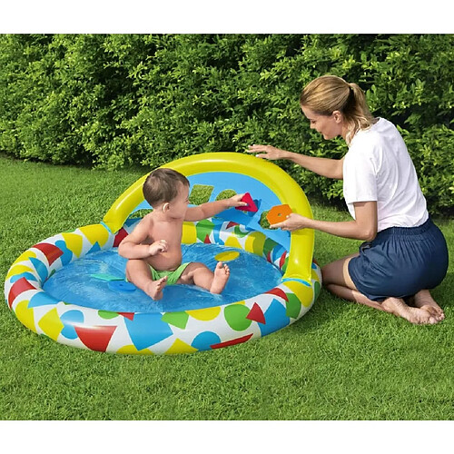 Bestway Pataugeoire Splash & Learn 120x117x46 cm