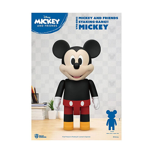 Beast Kingdom Toys Disney - Tirelire Syaking Bang Mickey and Friends Mickey 48 cm