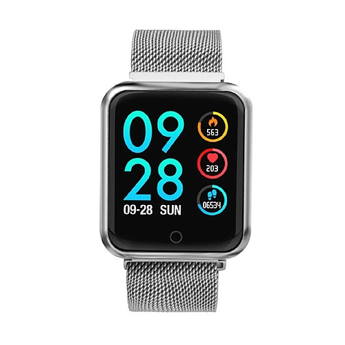 Wewoo Bracelet connecté P68 Smart Watches Moniteur de fréquence cardiaque Tracker de l'activité de la pression artérielle