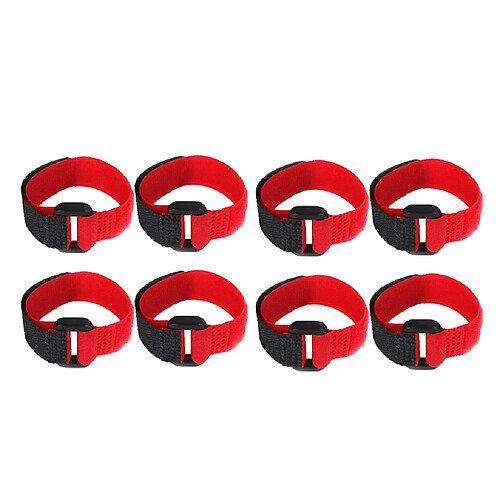 8pcs Collier De Coq Réglable Empêchent De Crier Pour Le Canard Rouge