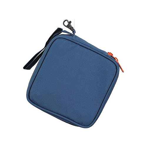 ZOLUX Gamelle pliable en silicone 2 en 1 Bivouak bleu.