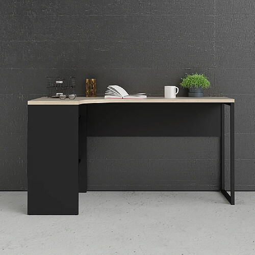 Alter Bureau, couleur noire, 145,1 x 76,8 x 81 cm