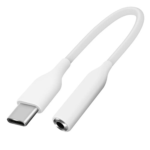 Adaptateur Audio USB-C vers Jack 3.5mm Son de Qualité Compact Samsung Blanc