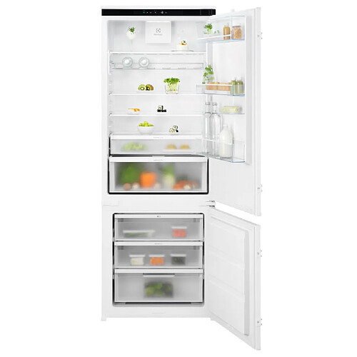 Réfrigérateur combiné intégrable à glissière 376l - KNG7TE75S - ELECTROLUX