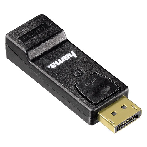 HAMA Adaptateur DisplayPort pour HDMI, Ultra HD